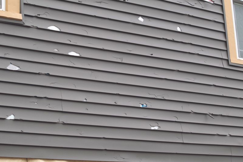 Repair Work on Siding